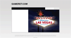 Desktop Screenshot of gameret.com